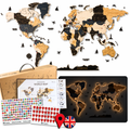LED Wooden World Map | Skandy